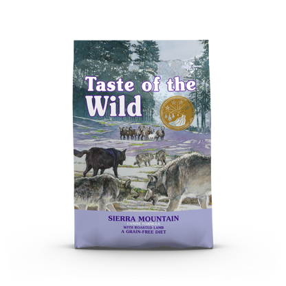Taste of the Wild Sierra Mountain Perro Cordero - Pienso seco para perro
