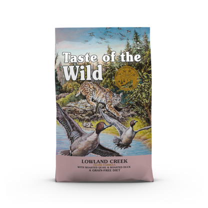 Taste of the Wild Lowland Creek Gato Pato Grain-Free - Ração seca para gato
