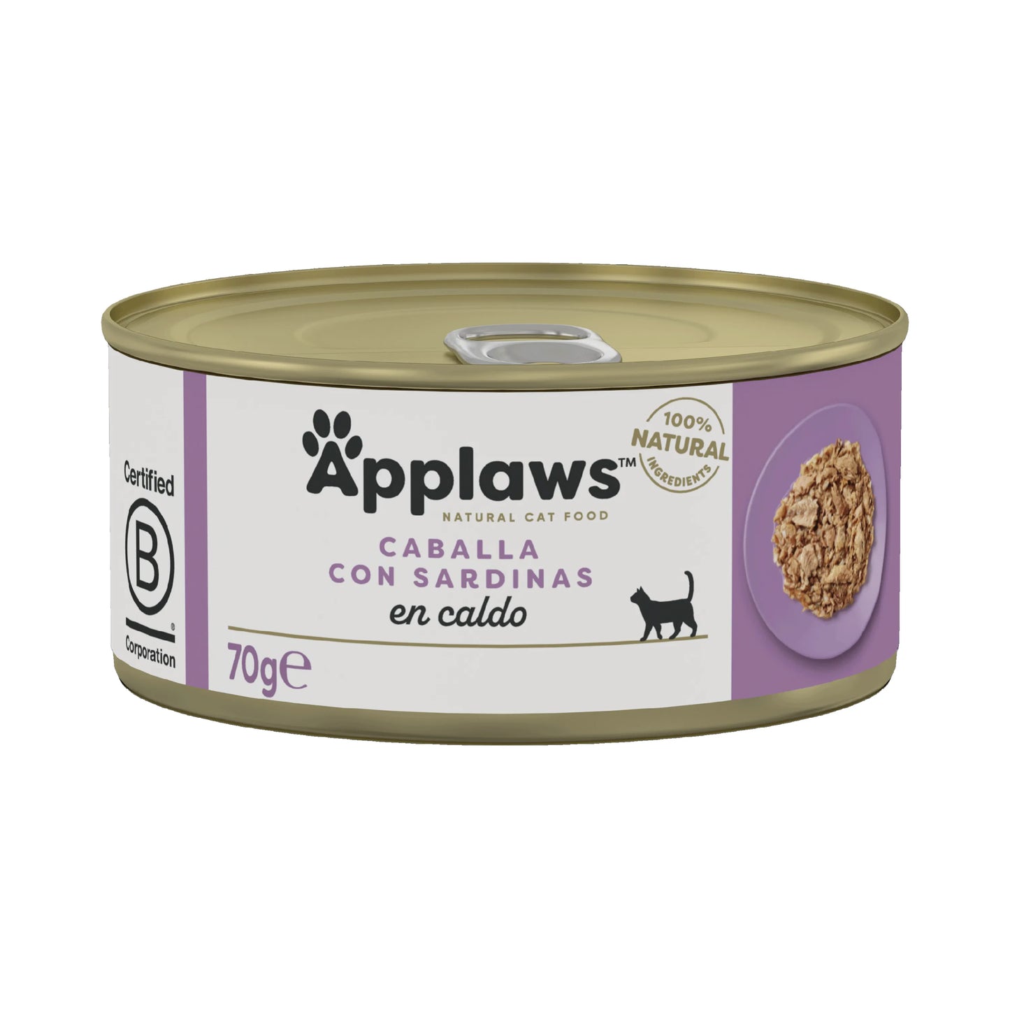 Applaws Gato Lata Cavala e Sardinha | 24 X 70Gr