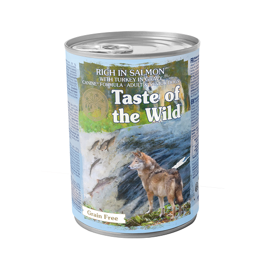 Taste Of The Wild Salmao/Peru Em Molho | 12 X 390Gr
