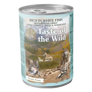 TASTE OF THE WILD PEIXE BRANCO/ATUM EM MOLHO