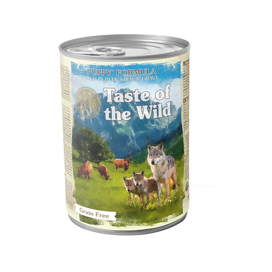 Taste Of The Wild Carne Estufada Com Molho Puppy | 12 X 390Gr