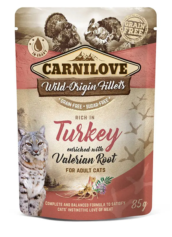 CARNILOVE CAT POUCH TURKEY | 24 X 85GR