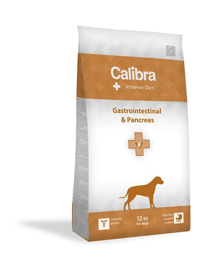 Calibra Vet Diet Gastrointestinal Pancreas Perro - Pienso seco para perro para soporte gastrointestinal y del páncreas
