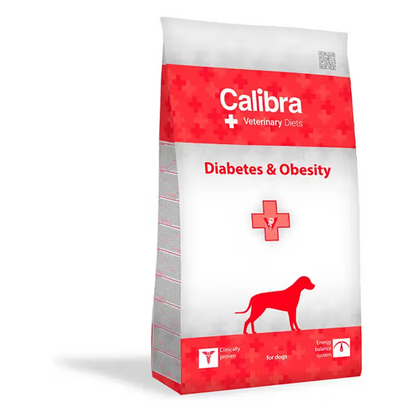 Calibra Vet Diet Dog Diabetes Obesity - Dry food for dogs with diabetes and obesity