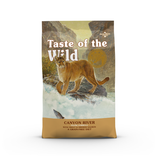 Taste of the Wild Canyon River Gato Truta Grain-Free - Ração seca para gato