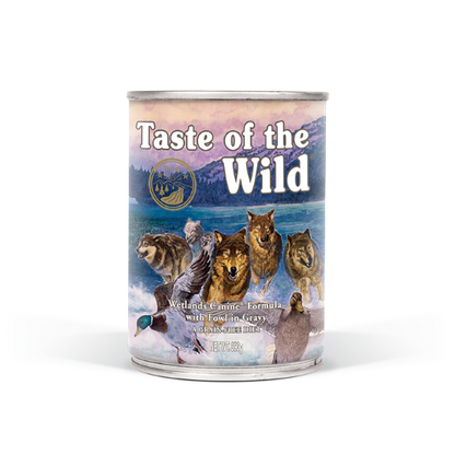 Taste of the Wild Wetlands Perro Todas las Etapas Pato - Comida húmeda para perro