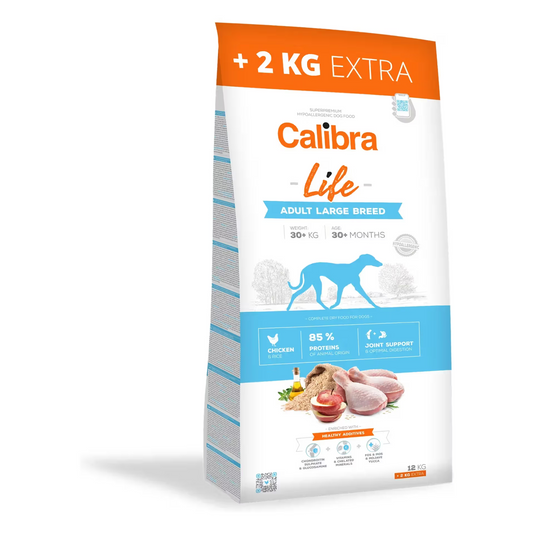 Calibra Dog Life Adult Raça Grande Frango