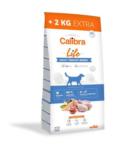 Calibra Dog Life Adult Medium Breed Chicken