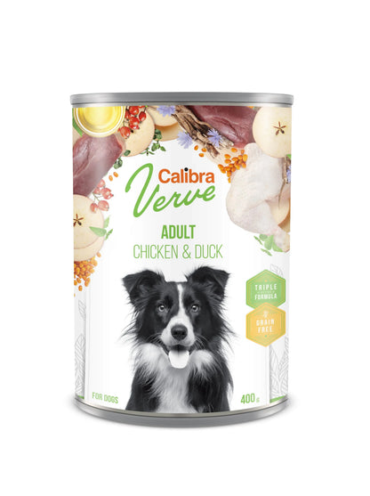 Calibra Dog GF Verve Adult Chicken and Duck