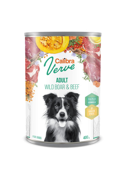 Calibra Dog Gf Verve Adult Wild Boar and Veal