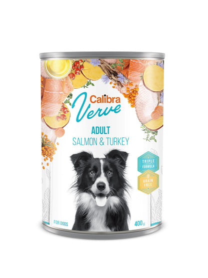 Calibra Dog GF Verve Adult Salmon and Turkey