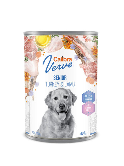 Calibra Dog GF Verve Senior Turkey and Lamb