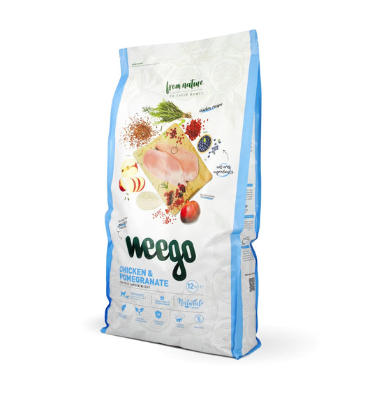 Weego Dog Food Original Chicken & Pomegranate 12 KG
