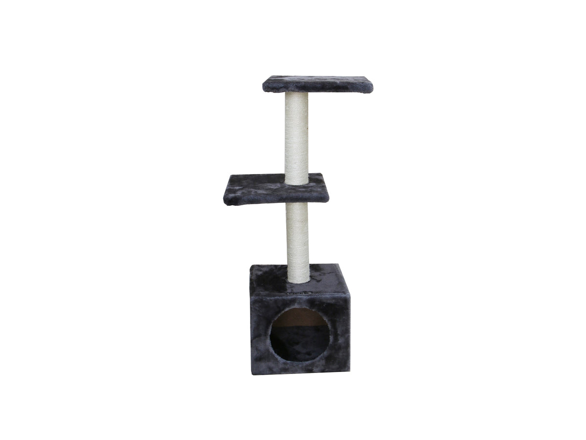 FREEDOG RASCADOR BUILDING 30 x 30 x 89 cm - Rascador para gato