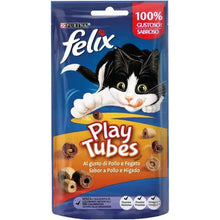 Felix Play Tubes Gato Pollo e Hígado - Snack para gato