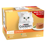 Gourmet Gold Multi Mega Tartalette Variety Cat Lamb and Veal - Wet cat food