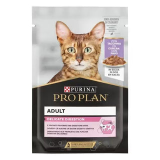Pro Plan Feline Delicate Cat Turkey - Wet food for cats with sensitive digestion