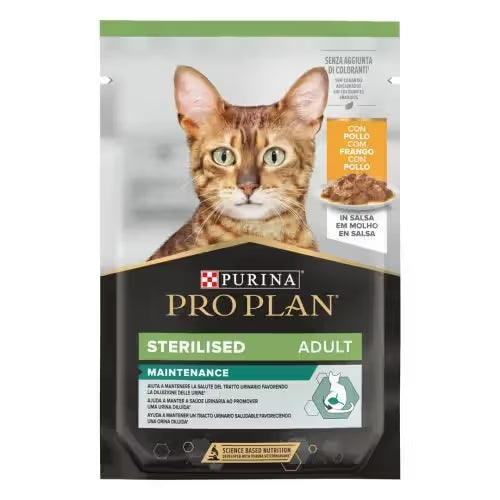 Pro Plan Feline Sterilised Gato Adulto Pollo - Comida húmeda para gatos esterilizados