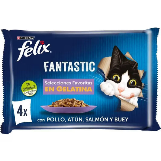 Felix Feline Fantastic Selecciones Favoritas Cat - Wet cat food