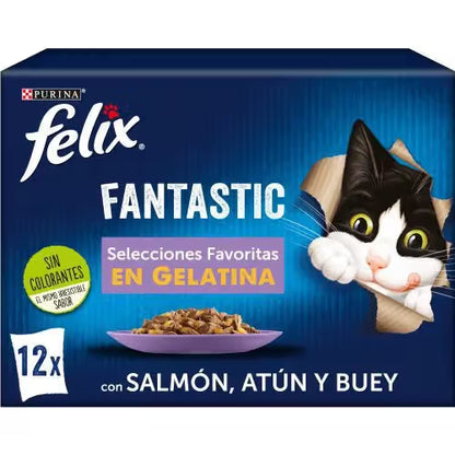 Felix Feline Fantastic Selecciones Favoritas Cat - Wet cat food