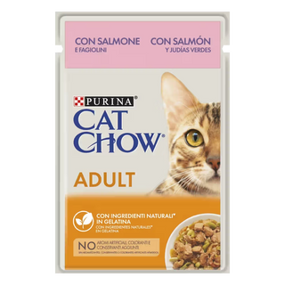 Cat Chow Adult Cat Salmon and Green Beans - Wet cat food