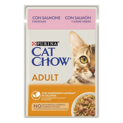 Cat Chow Adult Cat Salmon and Green Beans - Wet cat food