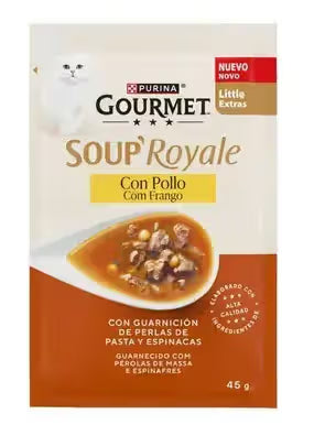 Gourmet Soup Royale Adult and Senior Cat Chicken - Wet cat food