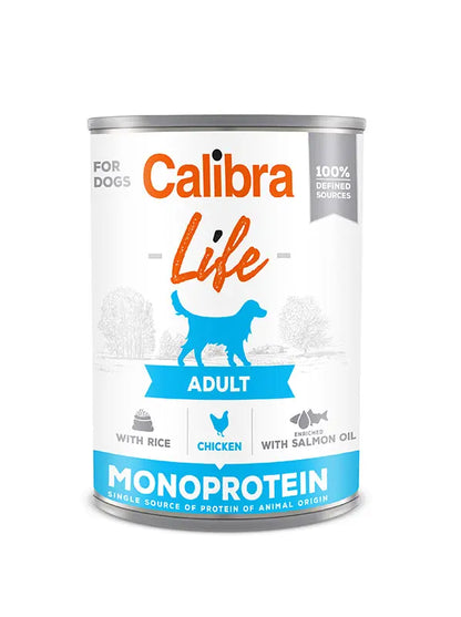 Calibra Dog Life Can Adult Chicken and Rice