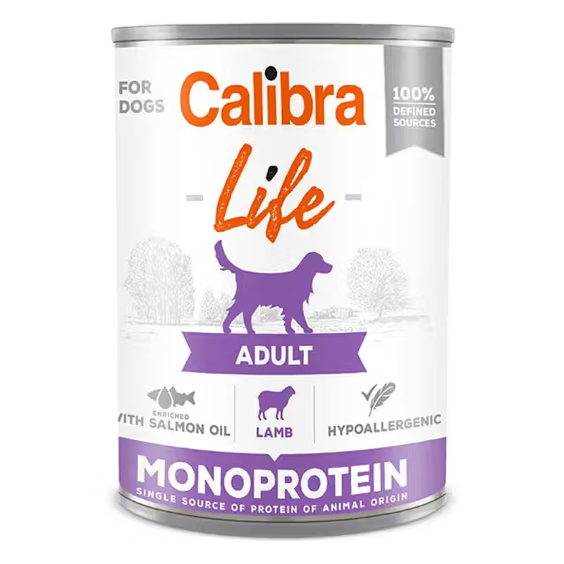 Calibra Dog Life Can Adult Lamb
