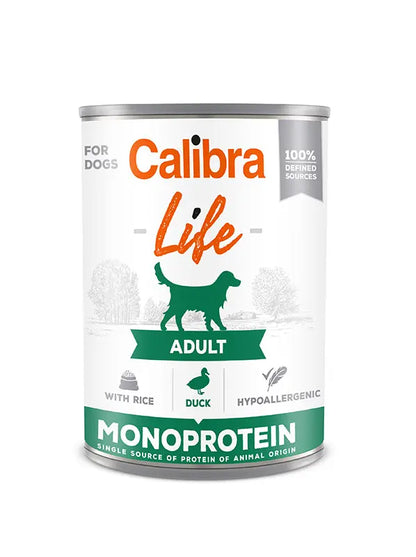 Calibra Dog Life Can Adult Duck and Rice