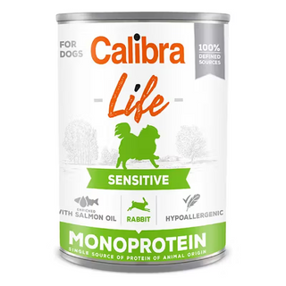 Calibra Dog Life Sensitive Rabbit Can