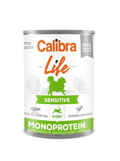 Calibra Dog Life Sensitive Rabbit Can
