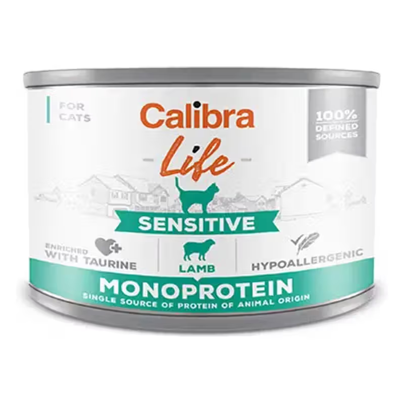 Calibra Cat Life Sensitive Lamb Can