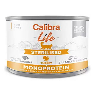 Calibra Cat Life Can Sterilised Turkey