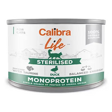 Calibra Cat Life Can Sterilised Duck