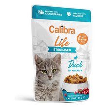 Calibra Cat Life Pouch Sterilised Duck In Sauce