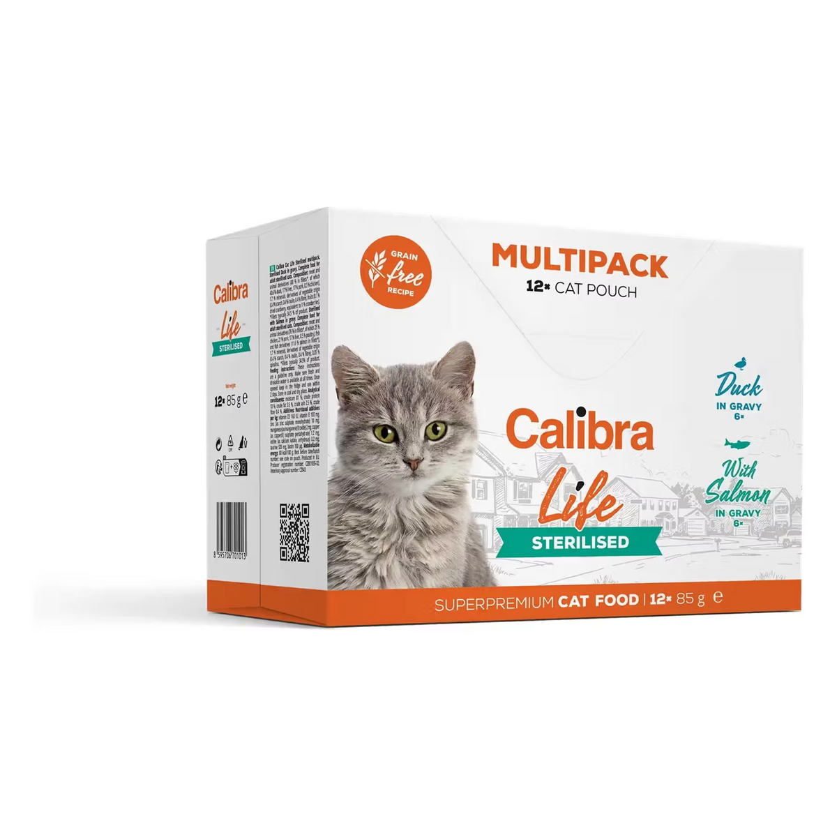Calibra Gato Life Pouch Esterilizado Multipack