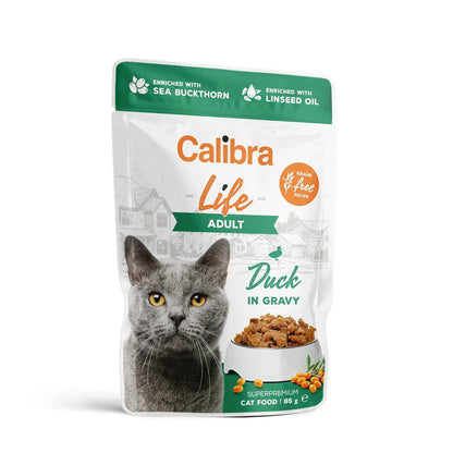 Calibra Gato Life Pouch Adulto Pato Em Molho
