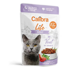 Calibra Cat Life Pouch Adult Veal in Sauce