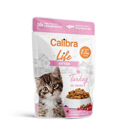 Calibra Cat Life Pouch Kitten Turkey in Sauce