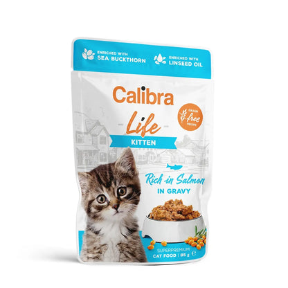 Calibra Cat Life Pouch Kitten Salmon In Sauce