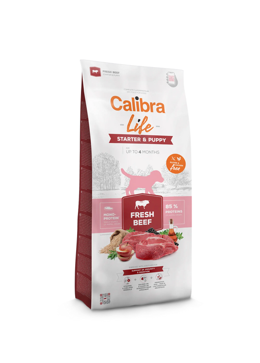 Calibra Cão Life Iniciante & Cachorro Vitela | 12Kg