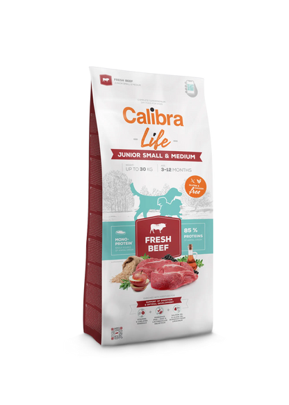Calibra Dog Life Junior Small & Medium Veal