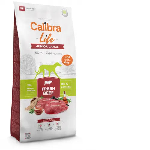 CALIBRA DOG LIFE JUNIOR LARGE BEEF | 12KG