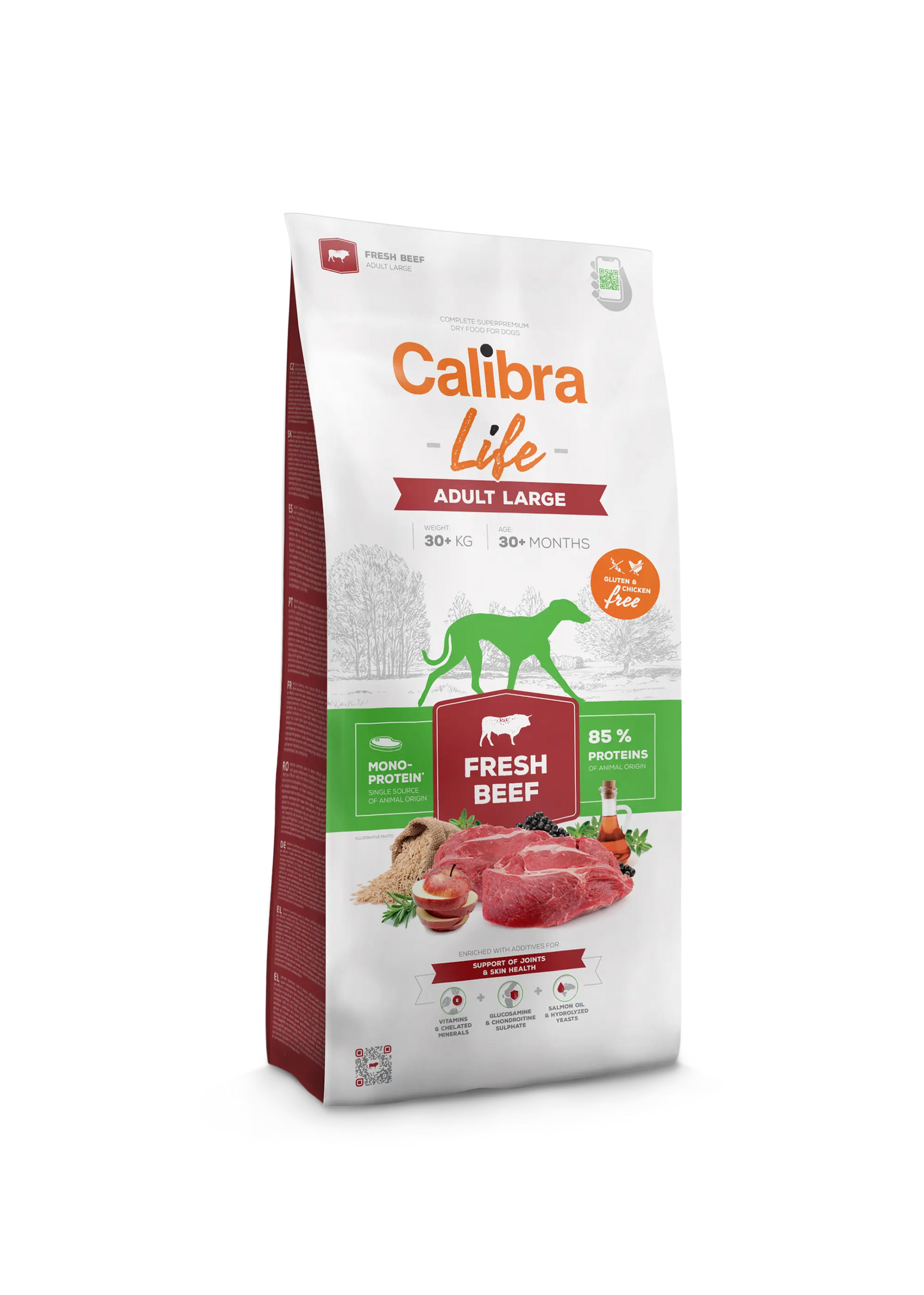 CALIBRA DOG LIFE ADULT LARGE TERNERA | 12KG