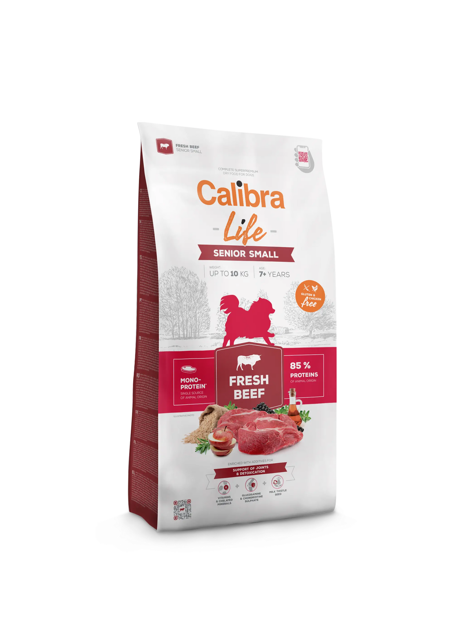 Calibra Cão Life Sénior Pequeno Vitela | 6Kg