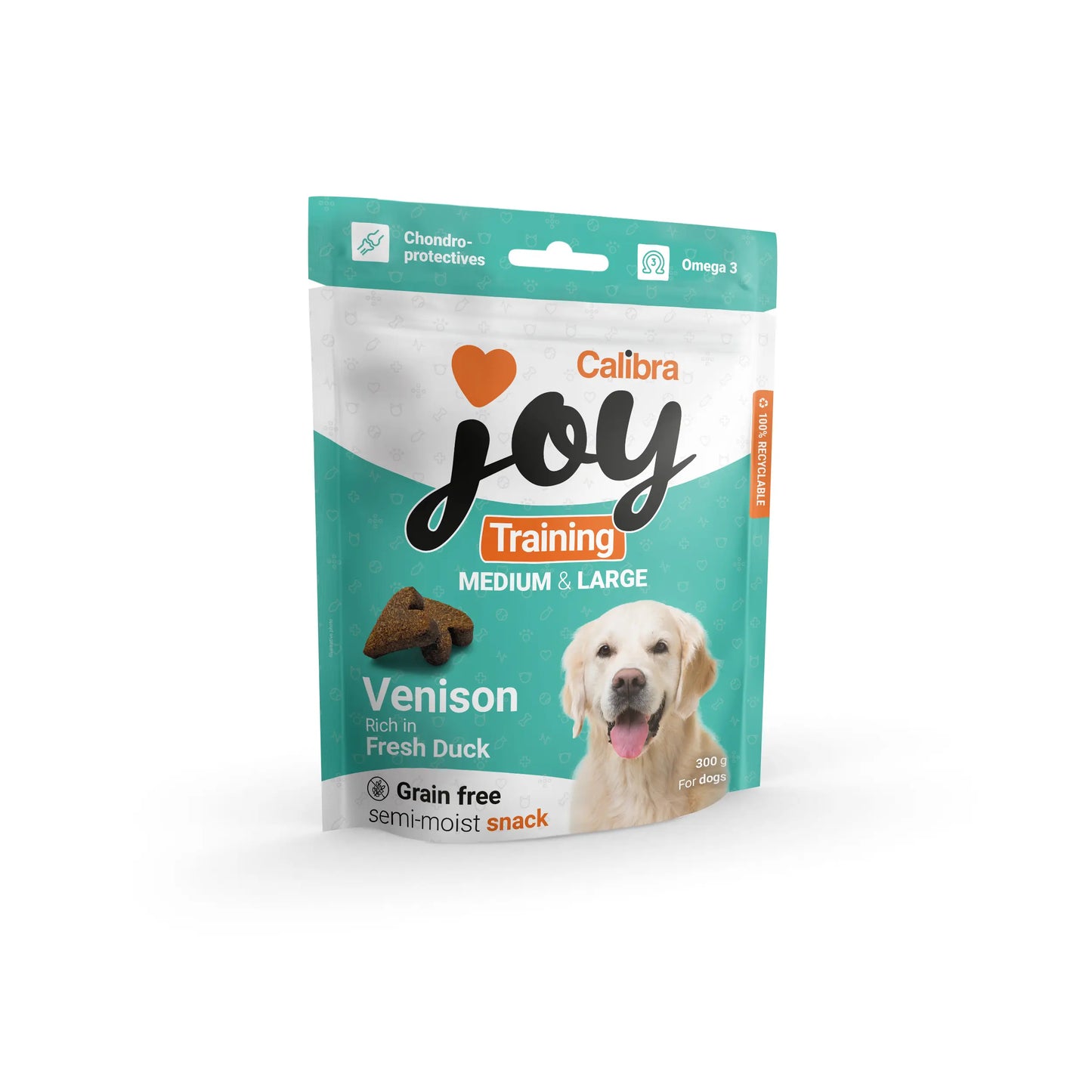 CALIBRA JOY DOG TRAINING M&L VENADO Y PATO | 300G