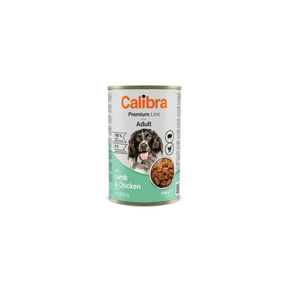 Calibra Perro Premium Con Cordero y Pollo Lata