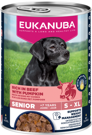 EUKANUBA DOG CAN SENIOR BEEF&PUMPKIN